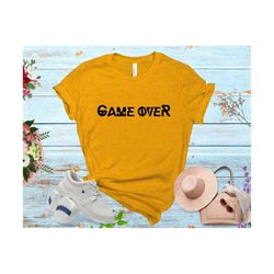 Game Over SVG | Gaming svg | Gamer svg dxf png | transfer vector | vector files for Cricut & Silhouette | Instant Downlo