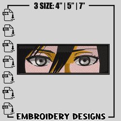 Mikasa Eyes embroidery design, attack on titan embroidery, Embroidery shirt, logo design, anime shirt, Digital download