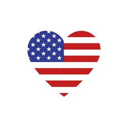 Heart Flag Svg, 4th of July SVG, July 4th svg, Fourth of July svg, America svg, USA Flag svg, Independence Day Shirt, Cu
