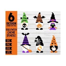 Halloween Gnome SVG Bundle, Halloween Decor SVG, Gnomes Svg, Halloween Gnome Sign Svg, For Cricut, Glowforge Laser Cut F