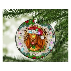 Christmas Goat Ornament Png Sublimation Design, Western Christmas Ornament Png, Western Ornament Png, Christmas Animals