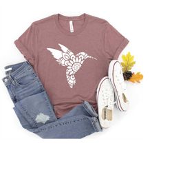 Hummingbird Shirt, Bird Shirt, Besties Shirt, Sibling Shirt, Camping Shirt, Camper Shirt, Hiking Shirt, Nature Lover Shi