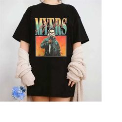 MICHAEL MYERS Vintage Shirt, Michael Myers Homage Tshirt, Myers Thriller T-Shirt Friday the 13th Horror, Stranger Shirt,
