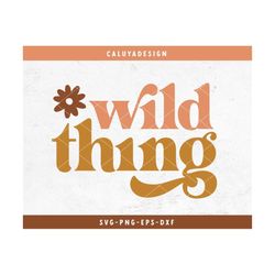 Wild Thing SVG Cut File for Cricut, Cameo Silhouette | BOHO BABY Cutting File, Nursery Printable, Infant Sublimation, Gl