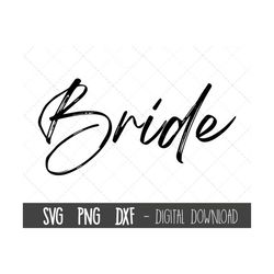 Bride svg, wedding svg, bride clipart, bridal party svg, bachelorette svg, hen party svg, bride cricut silhouette svg cu