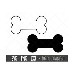 Dog Bone SVG bundle, Dog Bone outline svg, bone silhouette, Dog bone clipart, bone png, bone clipart, dog bone cricut si