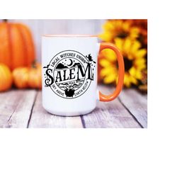Salem Local Witches Union Coffee Mug, Halloween Witch Coffee Mug, Halloween Witchy Gothic Cup, Spooky Mug, Fall Autumn M