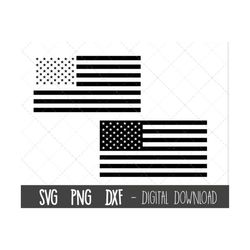 American flag svg bundle, 4th of July svg, USA flag svg, USA flag black and white png, america svg, patriotic cricut sil