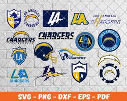 Los Angeles Chargers Bundle Svg, Football Svg ,Sport Svg, Sport Bundle Svg 44