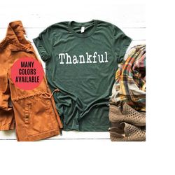 thankful | mom life tee | women's shirt | graphic tee | fall tee | thankful | fall graphic tees | crewneck tee| thanksgi