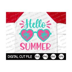 Hello Summer Svg, Summer Svg, Beach Cut Files, Vacation Mode, Hello Summer Png, Summer Porch Sign, Last day of school, S