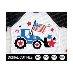 Fourth of July Svg, Merica Svg, Tractor Svg, Memorial day, Independence day, America Boys Cut Files, 4th of July Svg, Sv