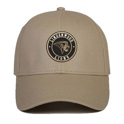 NCAA Logo Embroidered Baseball Cap, NCAA Lindenwood Lions Embroidered Hat, Lindenwood Lions Football Cap