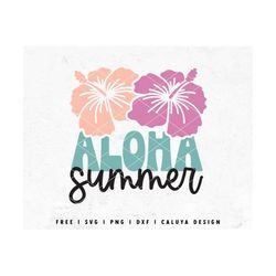 Aloha SVG | Summer Shirt svg | Summer tote bag svg | Hibiscus SVG | Summer Flower SVG, Summer Welcome sign svg, Summer s
