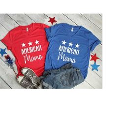 All American Mama Shirt, Merica Shirt, Mama Life, Mom Life, Gift for Mom, 4th of July Shirt, Mama Shirt, July 4th, Memor
