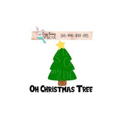Christmas Tree Holiday SVG digital cut file for Cricut or Silhouette
