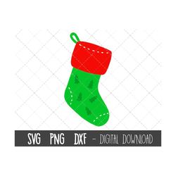 Christmas Stocking Svg, christmas stocking clip art, Christmas Clip Art, christmas stocking png, xmas stocking Cricut Si