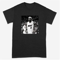 lebron james t-shirt | graphic t-shirt, graphic tees, basketball shirt, vintage shirt, vintage graphic tees, miami heatt
