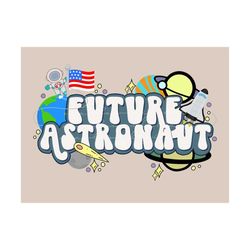 Future Astronaut PNG sublimation design download, png for boys, little boy sublimation, space png, planets png, moon and