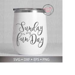 Sunday Funday Svg, Funny Svg, Game Day Svg, Mom Life Svg, Football Mom Svg, Favorite Season Svg