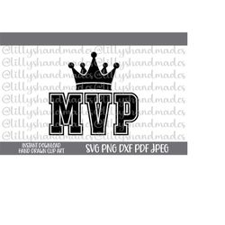 MVP Svg, MVP Png, Game Day Svg, Sports Svg, Baseball Svg, Football Svg, Basketball Svg, Game Day Png, Most Valuable Play