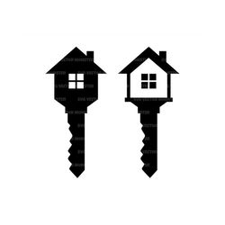 House Keys Svg, Home Keys Svg, New Home Svg. Vector Cut file for Cricut, Silhouette, Pdf Png Eps Dxf, Decal, Sticker, Vi