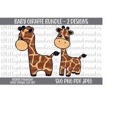 Baby Giraffe Svg, Baby Giraffe Png, Baby Giraffe Clipart, Baby Giraffe Vector, Cute Giraffe Svg File, Giraffe Cut File