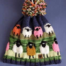 sheep-inspired hand-knit magic: cozy beanies & warm hand warmers | unique knit accessories on inspire uplift