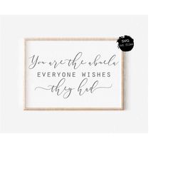 You Are The Abuela Everyone Wishes They Had Svg, Motherhood Svg,Mother's Day Svg, Mom Life Svg