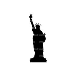 Statue of Liberty Svg, Lady Liberty. Vector Cut file for Cricut, Silhouette, Pdf Png Eps Dxf, Decal, Sticker, Vinyl, Pin