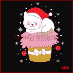 Funny Cat And Christmas Gift Svg, Christmas Svg, Funny Cat Svg