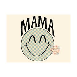 Mama PNG Sublimation Digital Design Download-retro mama, checkered mama, mama mini png, mommy and me png, trendy mama pn