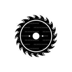 Saw Blade Svg, Carpentry Svg, Lumberjack Svg, Woodcutter Svg. Vector Cut file Cricut, Silhouette, Pdf Png Eps Dxf, Decal