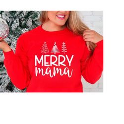 Merry Mama SVG PNG PDF, Christmas Vibes Svg, Christmas Mom Svg, Merry Christmas Svg, Christmas Svg, Christmas Jumper Svg