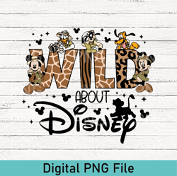 Wild About Disney PNG, Disney Animal Kingdom PNG, Cute Animal Kingdom PNG, Disney Safari PNG, Safari PNG, Family Digital
