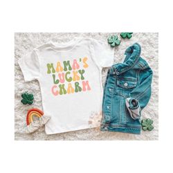 Mamas Lucky Kids PNG-Saint Patricks Day Sublimation Digital Design Download-lucky png, png for kids, mamas girl sublimat