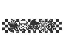 Star Wars Characters PNG, Star Wars Svg, Yoda, Baby Yoda, Darth Vader PNG