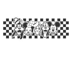 Vintage Mickey And Friends Svg, Retro Mickey Mouse PNG, Mickey And Co Svg, Donald Daisy Duck Png