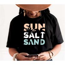 sun salt sand svg, summer svg, beach svg, vacation svg, Summer Beach Quote Svg, Beach Quote Cricut, Beach Life Svg, Sea