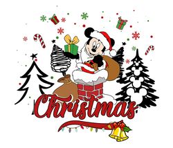 Disney Christmas Mickey And Friends PNG, Christmas Friends Png, Merry Christmas Png