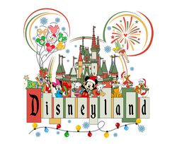 Christmas Mickey And Friends PNG, Disney Merry Christmas Png, Christmas Muose Png, Christmas Squad Png