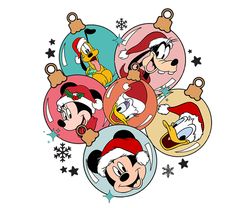 Christmas Mickey Friends Png, Kids Holiday PNG, Minnie Friends Christmas Mickey Mouse png