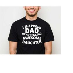 Proud Dad of an awesome Daughter SVG PNG, Dad Svg, Father Svg, Fathers Day Svg, Dad Quote Svg, Dad Designs, Best Dad Eve