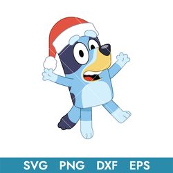 Bluey Christmas Svg, Bluey Svg, Bluey, Blue, Blue Dog, Bluey Characters, Bluey Dog, Buey Svg, Bluey Family Svg, BC02