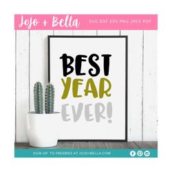Happy New Year SVG, New Year SVG, Holiday Svg, New Years Shirt Svg, 2021 Svg, New Years Eve Svg, Svg files for Cricut, S
