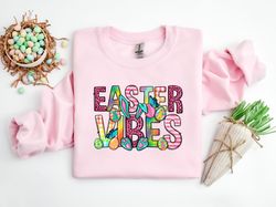 easter vibes shirt, easter shirt, easter gift for her, easter gnomes shirt, easter cute bunny shirt, easter shirt,easter