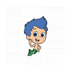 Gil_Bubble_Guppies Svg Dxf Eps Pdf Png, Cricut, Cutting file, Vector, Clipart - Instant Download