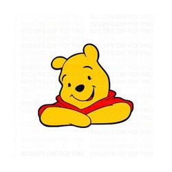 Bear_Winnie_the_Pooh_16 Svg Dxf Eps Pdf Png, Cricut, Cutting file, Vector, Clipart - Instant Download