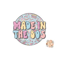 Made In The 80s PNG-Retro Sublimation Design Download-80s png design, retro sublimation, vintage png, throwback png, 80s