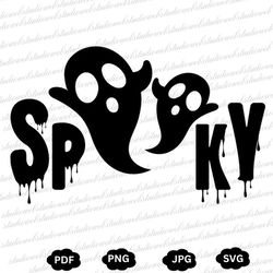 Feelin Spookay SVG,Spooky SVG,Halloween Shirt Svg,Stay Spooky Svg,Get Spooked Svg,Svg file for Cricut